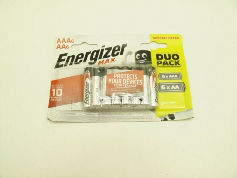 BATERIE ENERGIZER MAX DUO PACK 6X AA 6X AAA