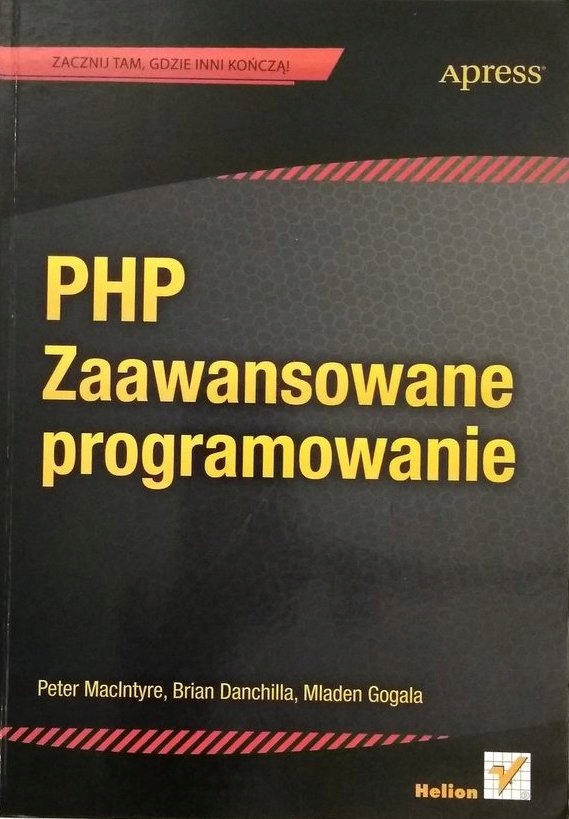 GOGAŁA - PHP. ZAAWANSOWANE PROGRAMOWANIE