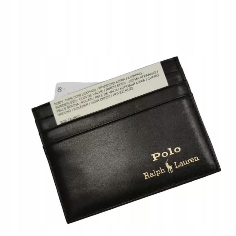 ETUI NA KARTY POLO RALPH LAUREN CZARNY