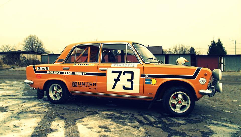 Przejażdżka Fiat 125p Rally Sport 1973r 1600 DOHC