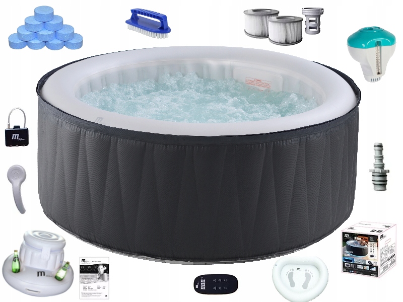 Ekskluzywny Basen ogrodowy Jacuzzi Mspa AURORA 6os