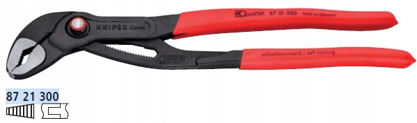 KNIPEX Szczypce do rur 300mm 60mm COBRA