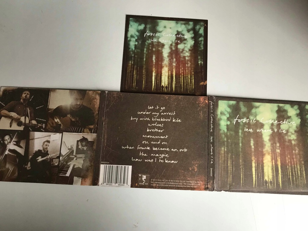CD Fossil Collective Tell Where I Lie STAN 6-/6