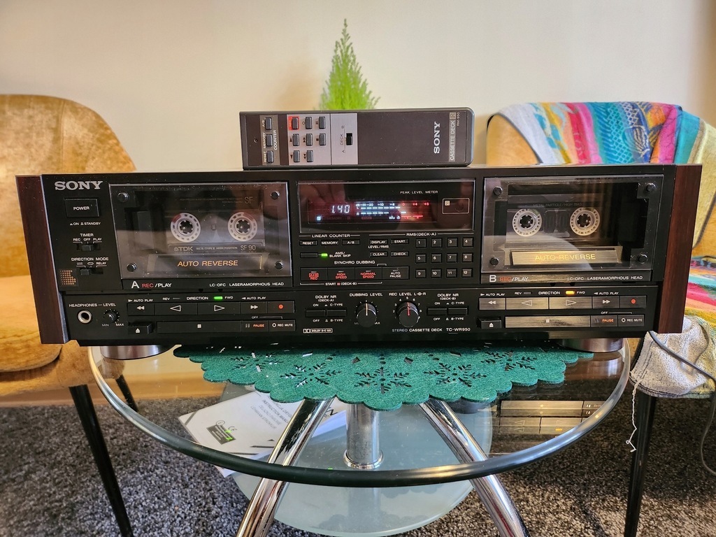 Sony TC-WR950 / TC-WR 11ES UNIKAT! Top Model! Pilot