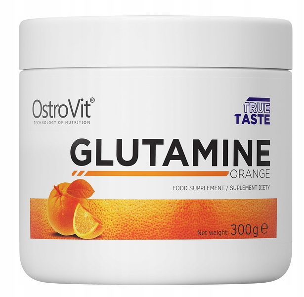 OstroVit Glutamina 300 g pomarańczowy