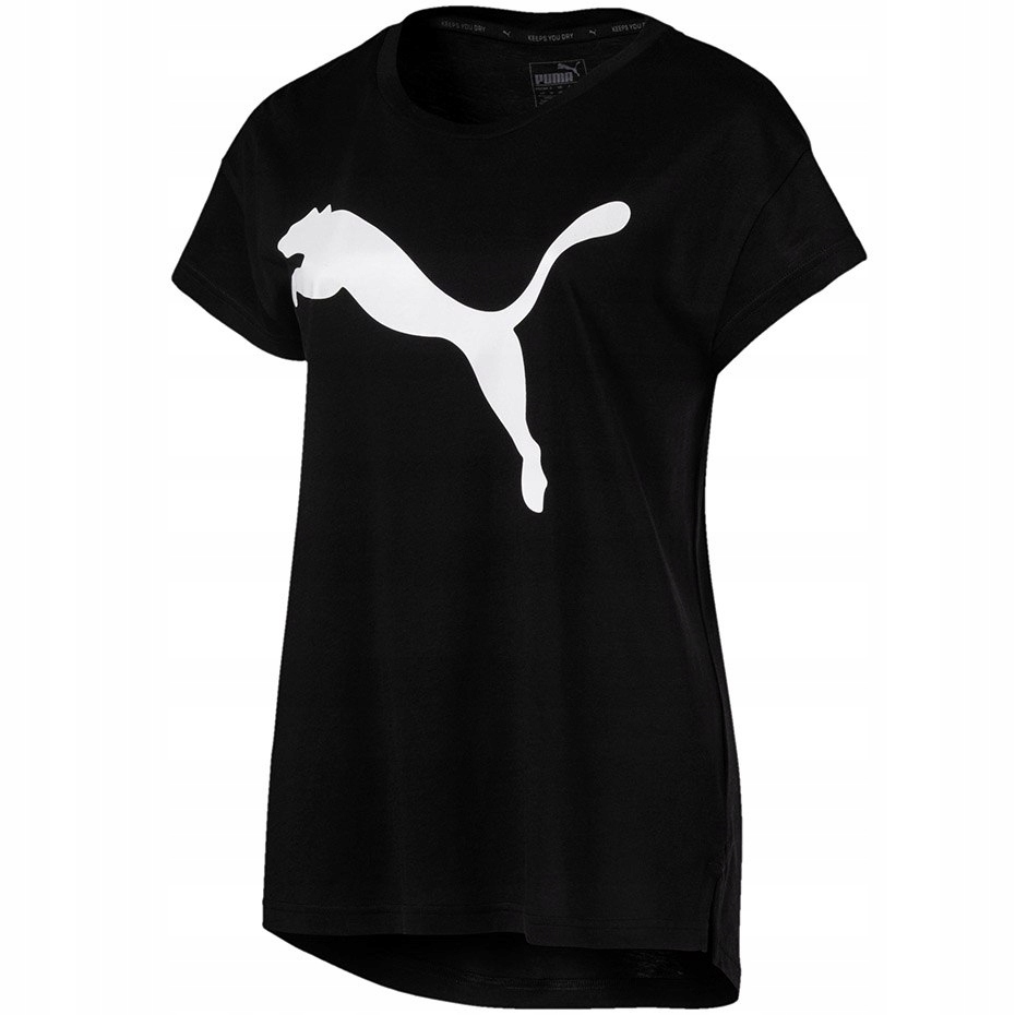 Koszulka damska Puma Active Logo Tee czarna 852006