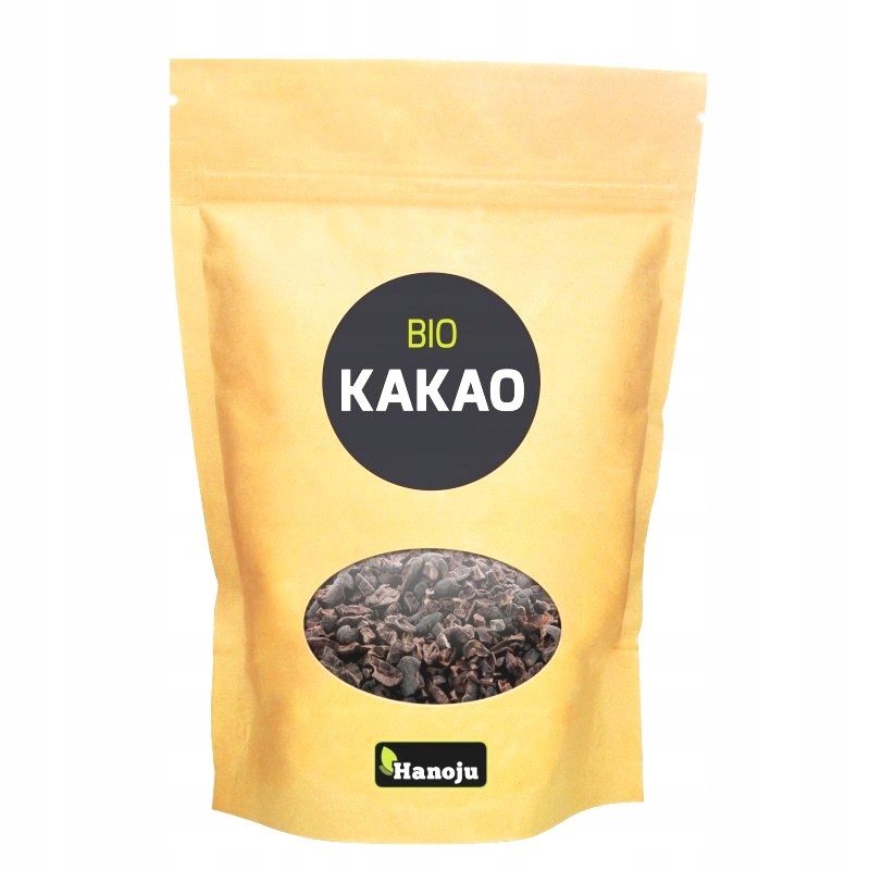 KAKAO Bio SUROWE ziarna NIE FERMENTOWANE 1000 g