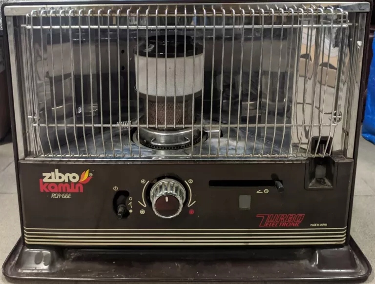 JAPOŃSKI PIECYK NA NAFTĘ ZIBRO KAMIN RCA-66E