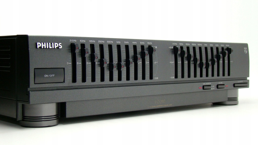 Zadbany korektor graficzny PHILIPS EQ-290 - korekcja od 31,5Hz