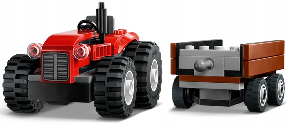 LEGO Pojazdy - Traktor z przyczepką NOWY