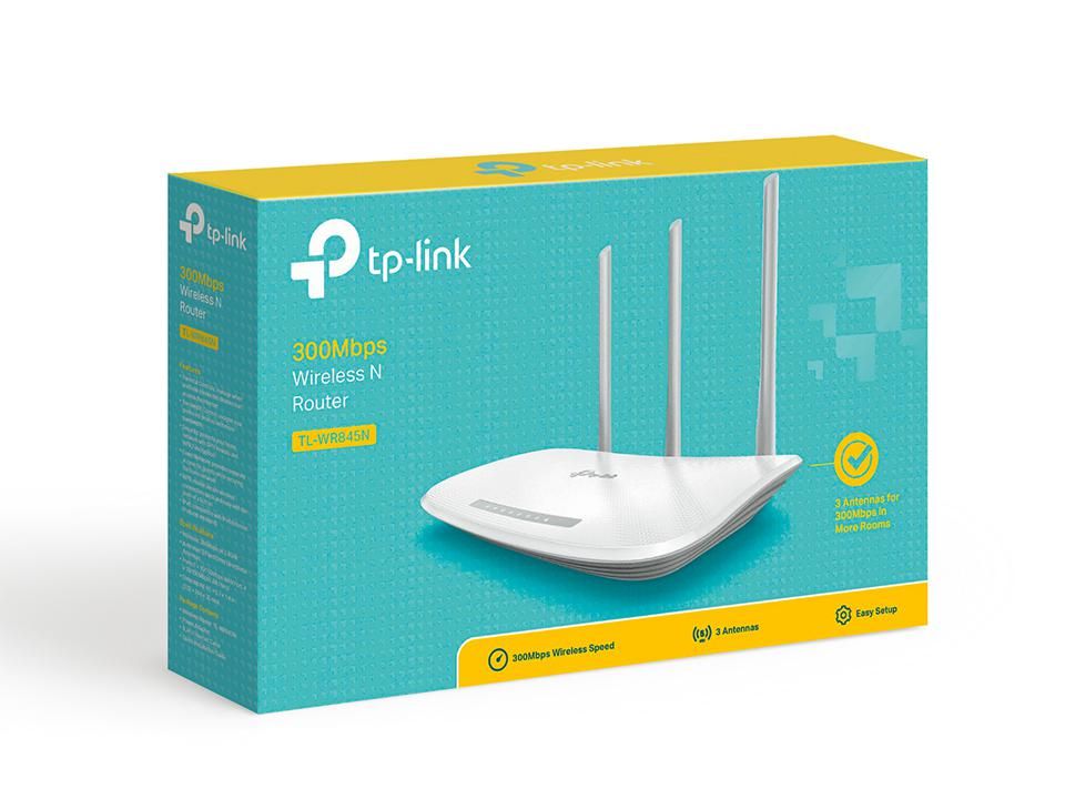 Router TP-LINK WIFI 802.11n TL-WR845N