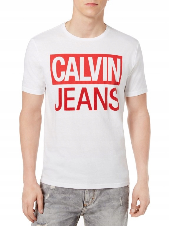 Koszulka t-shirt bluzka męska CALVIN KLEIN L