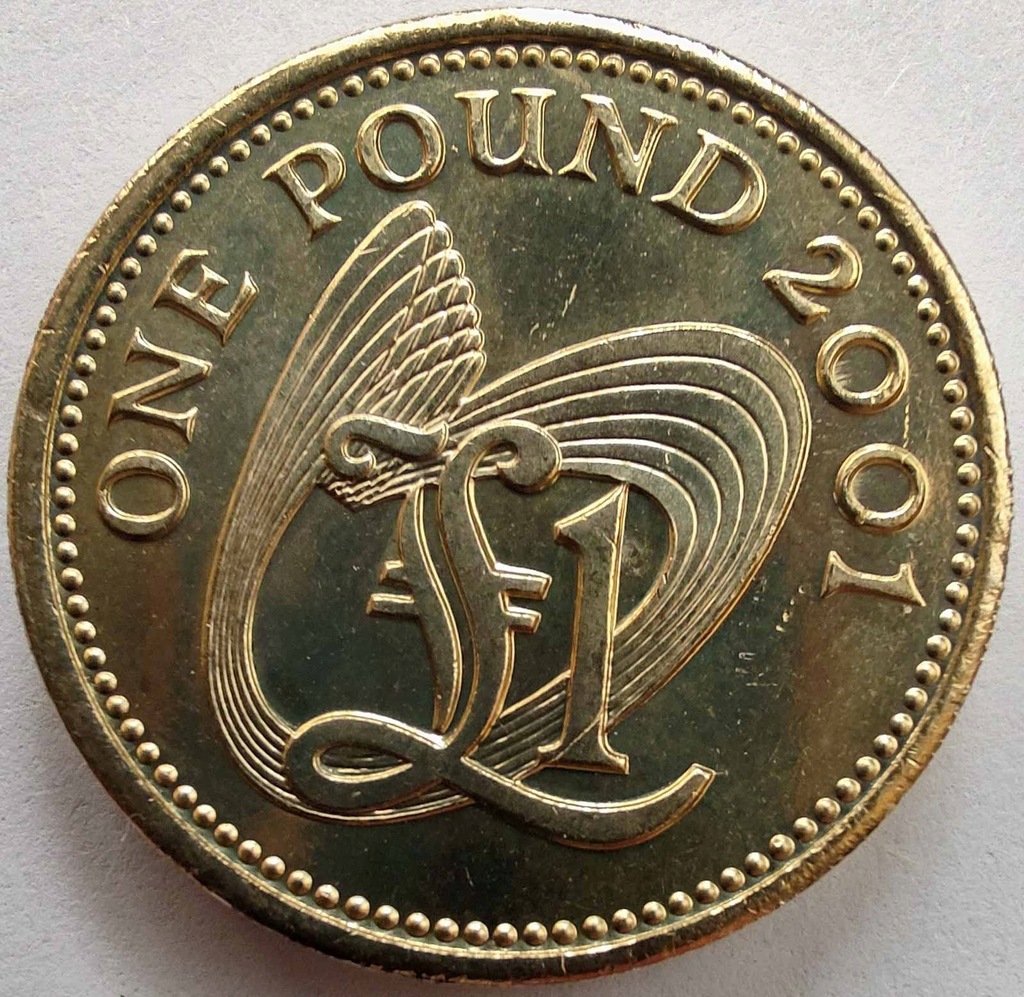 1856 - Guernsey 1 funt, 2001