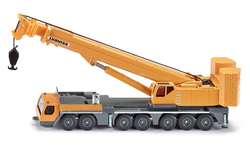 Dźwig metalowy DŹWIG Liebherr Siku