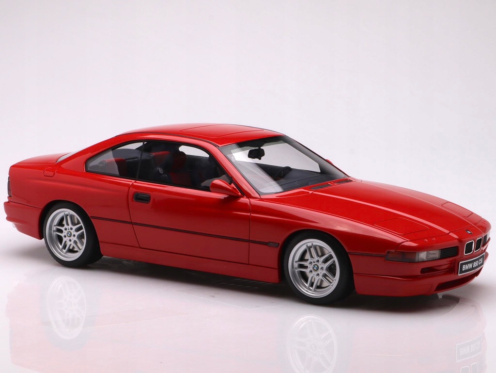 BMW 850 CSI (E31) - 1990, red Ottomobile 1:18