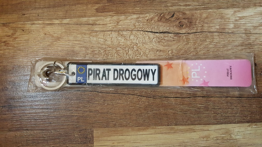 breloczek do kluczy PIRAT DROGOWY