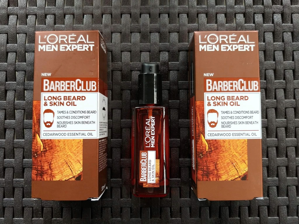 3x Olejek do brody L'Oreal Men Expert Barber Club