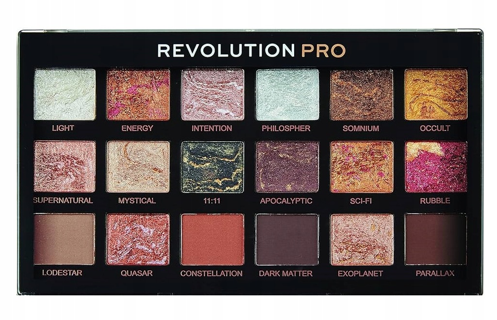 MARMURKOWA PROFESJONALNA PALETA CIENI DO OCZU REVOLUTION PRO ASTROLOGICAL