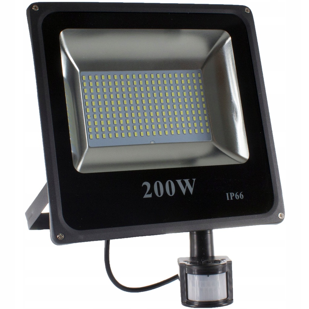 HALOGEN LAMPA NAŚWIETLACZ LED 200W Z CZUJNIK RUCHU 8657511861