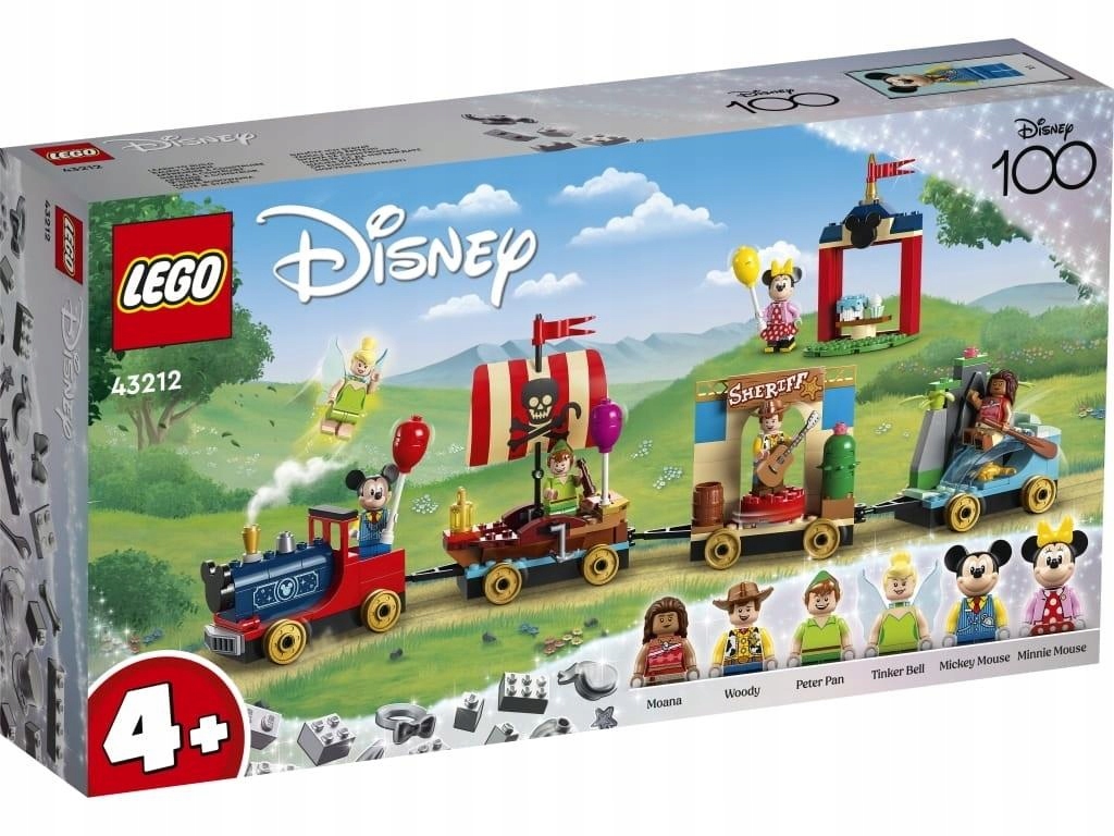 LEGO DISNEY 43212 POCIĄG PEŁEN ZABAWY