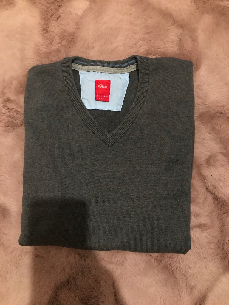 Sweter męski S. OLIVER L szary