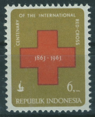 Indonesia 6 s. - Czerwony Krzyż