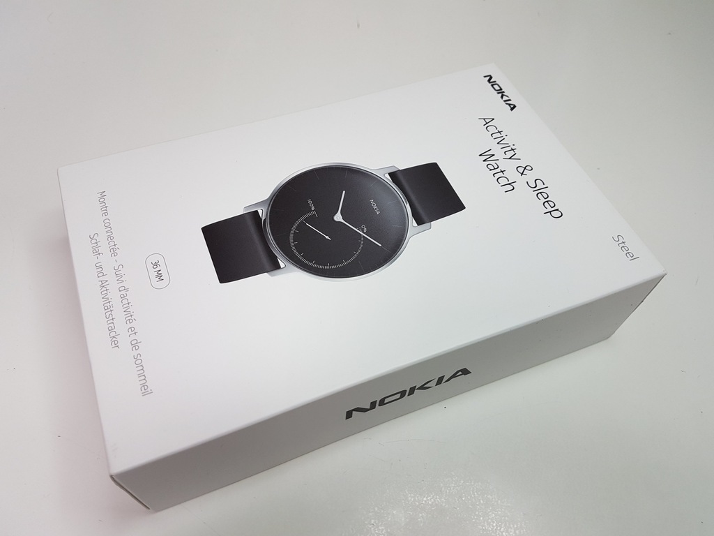 NOKIA STEEL ACTIVITY & SLEEP WATCH BALTICGSM - 6974076116 - oficjalne archiwum Allegro