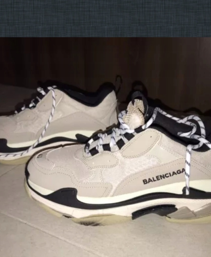 sneakersy a la balenciaga