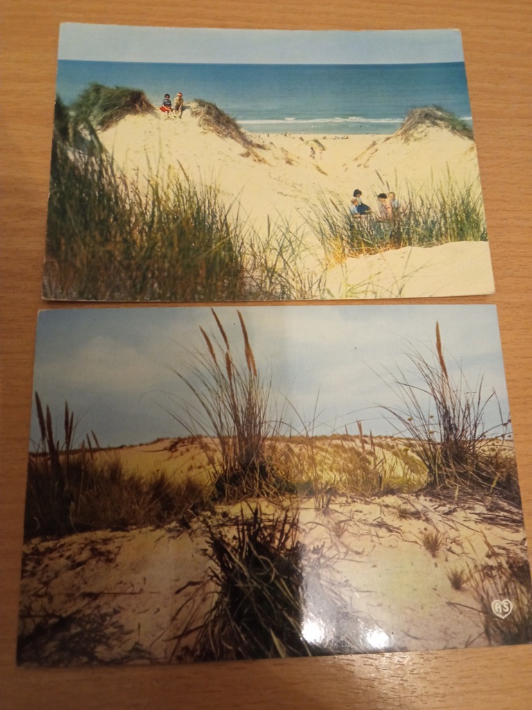 K-5 Kartki 2 sztuki nadmorskie wydmy