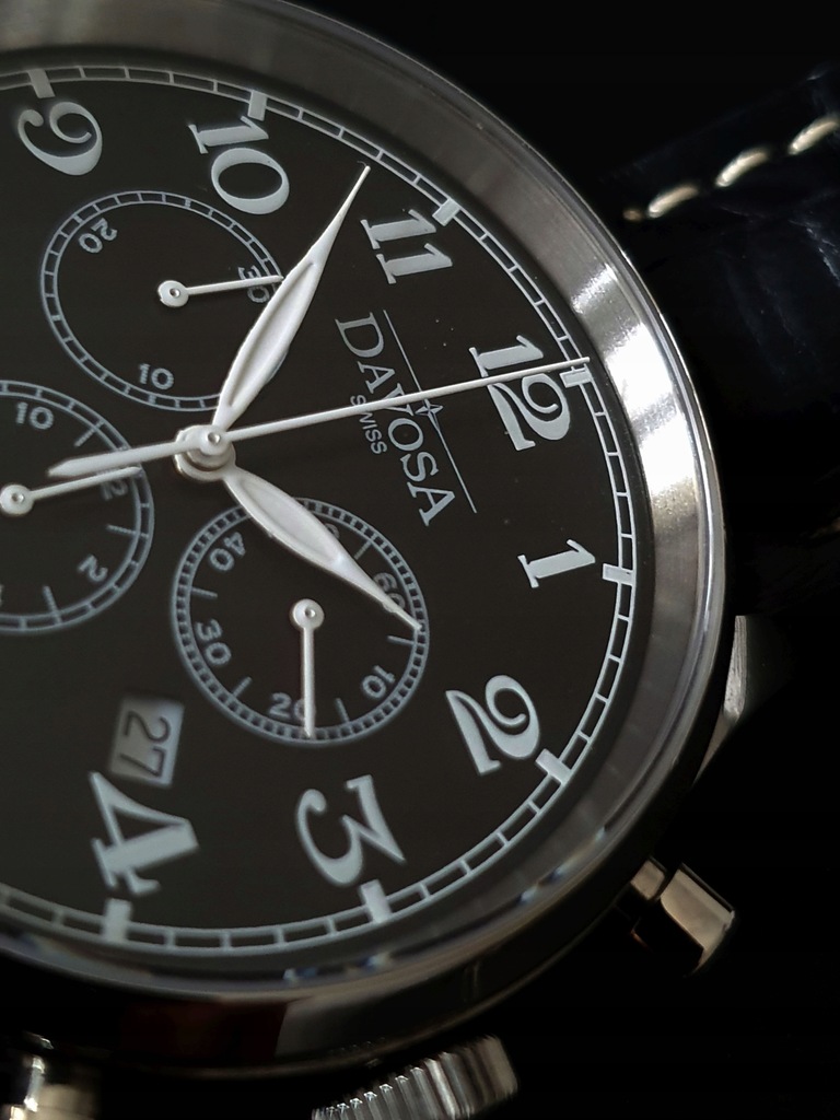 SZWAJCARSKI ZEGAREK DAVOSA HERITAGE CHRONOGRAPH