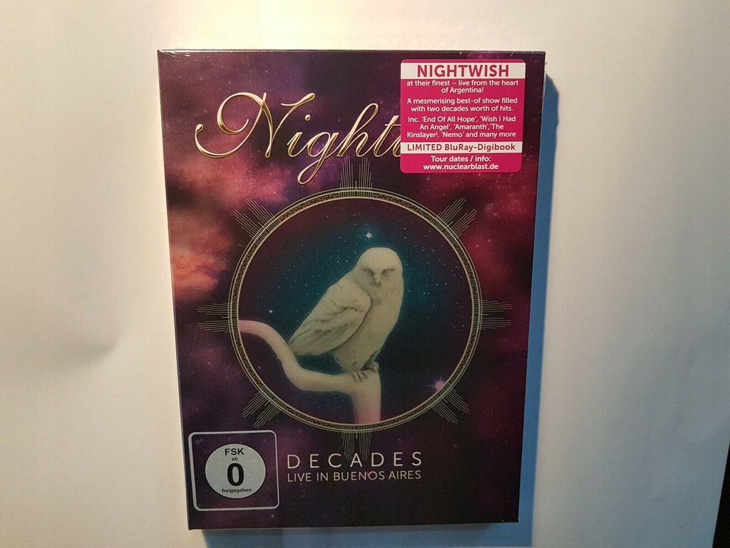 Купить NIGHTWISH - Decades Live In Buenos Aires - Blu-ray: отзывы, фото, характеристики в интерне-магазине Aredi.ru