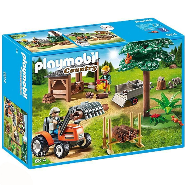 PLAYMOBIL COUNTRY traktor z przyczepą 6814