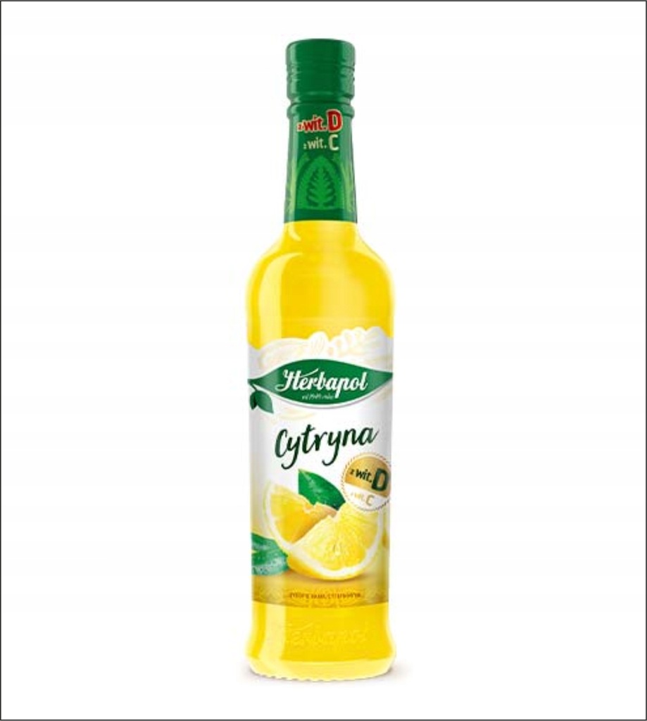 Syrop owocowy cytryna herbapol 420ml