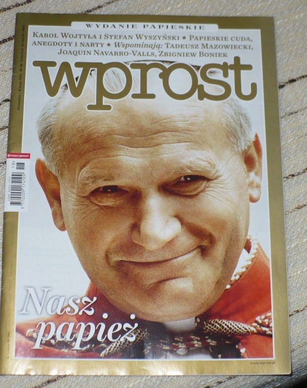 Wprost - wydanie papieskie