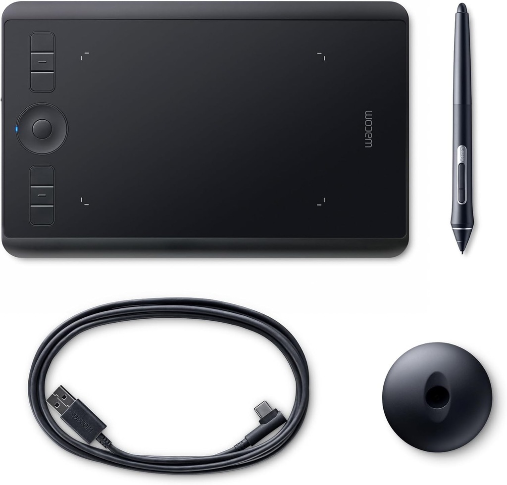 Wacom Intuos Pro Small Tablet Graficzny / Kompaktowy Tablet z Piórem Pro Pe