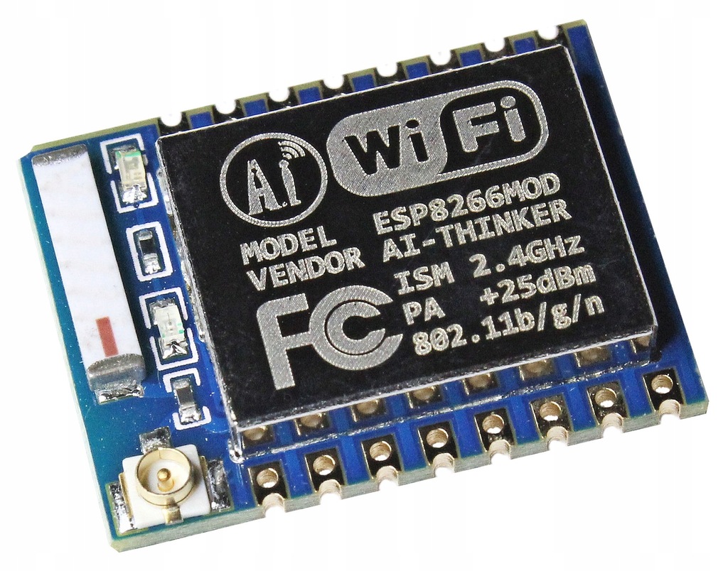 MODUŁ SIECIOWY WIFI ESP8266 ESP-07 E1250