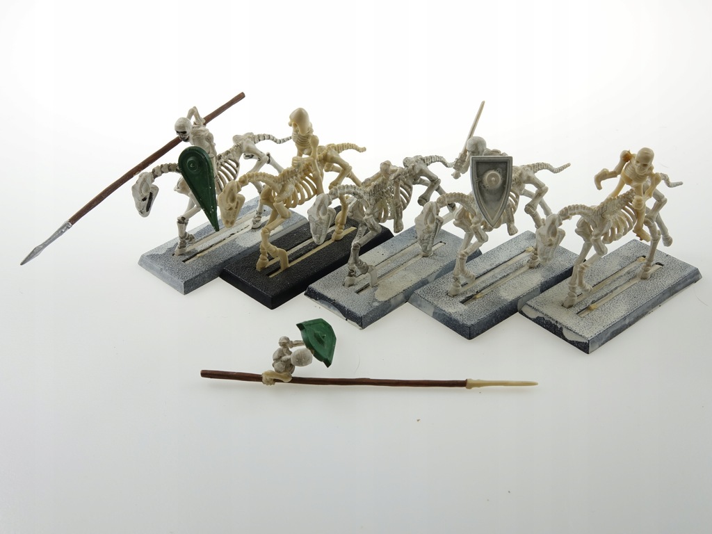 Warhammer Undead Skeleton Horsemen 5 figurek