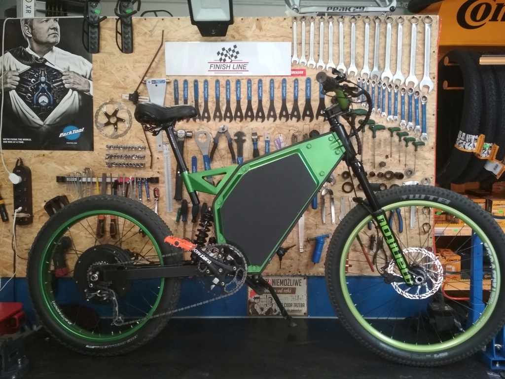 Rower elektryczny ebike rama Vector Enduro monster 9255408499