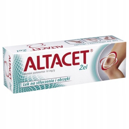 Altacet 10 mg/g, ból stłuczenia siniaki żel, 75 g