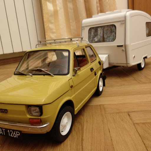 Maluch Fiat 126p I Przyczepa Niewiadow Deagostini 7799869063 Oficjalne Archiwum Allegro
