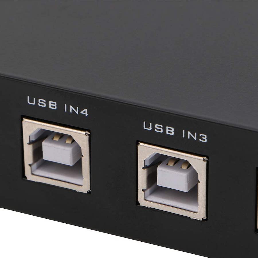 Купить Переключатель USB 4/1, 4 порта, принтер, сканер: отзывы, фото, характеристики в интерне-магазине Aredi.ru