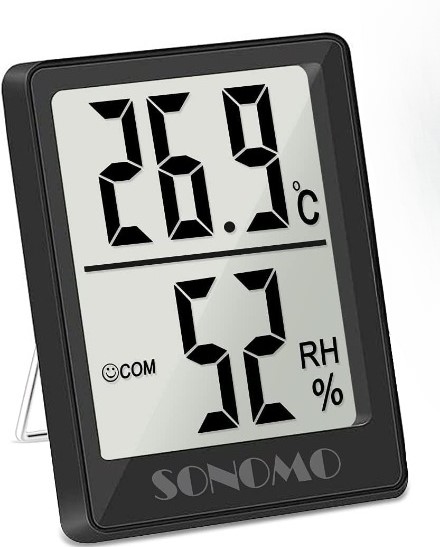 Termometr cyfrowy higrometryczny LCD wysoka dokładność wilgoć temperatura