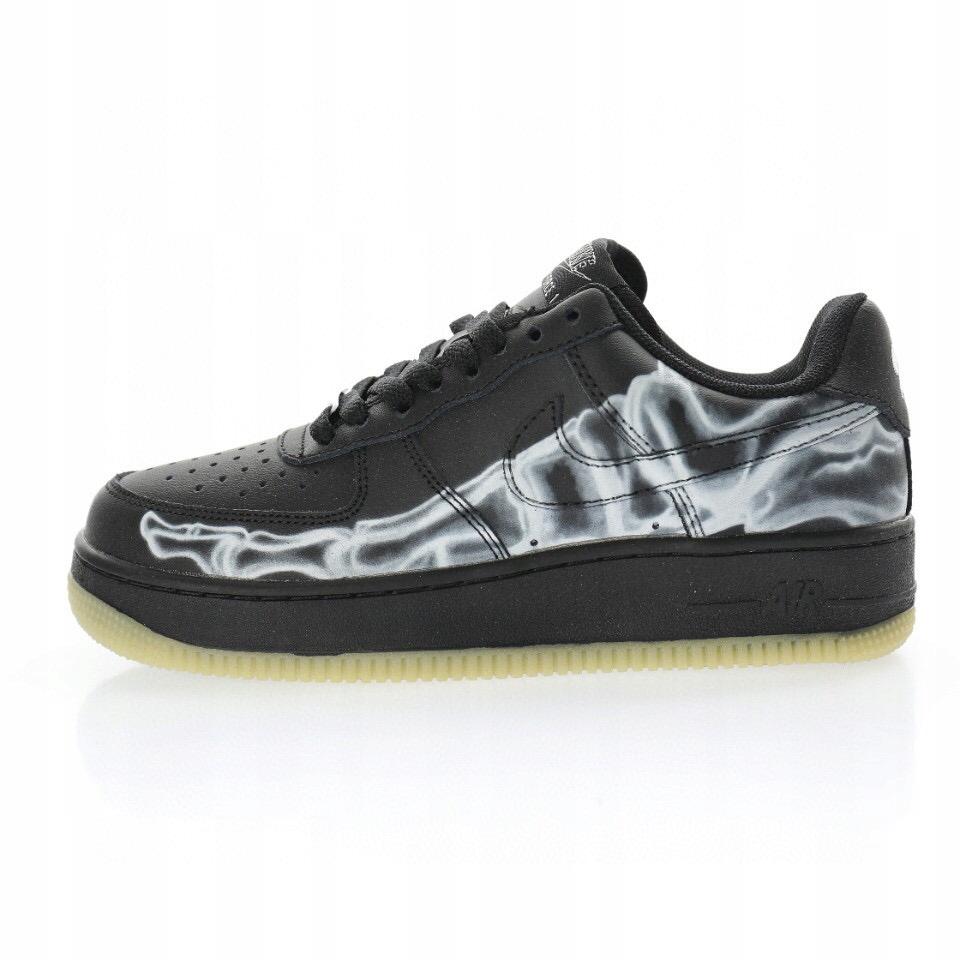 靴 Nike Air Force 1 Low \"Black Skeleton\" DankyShop - Nike Air Force 1 Low Black Skeleton