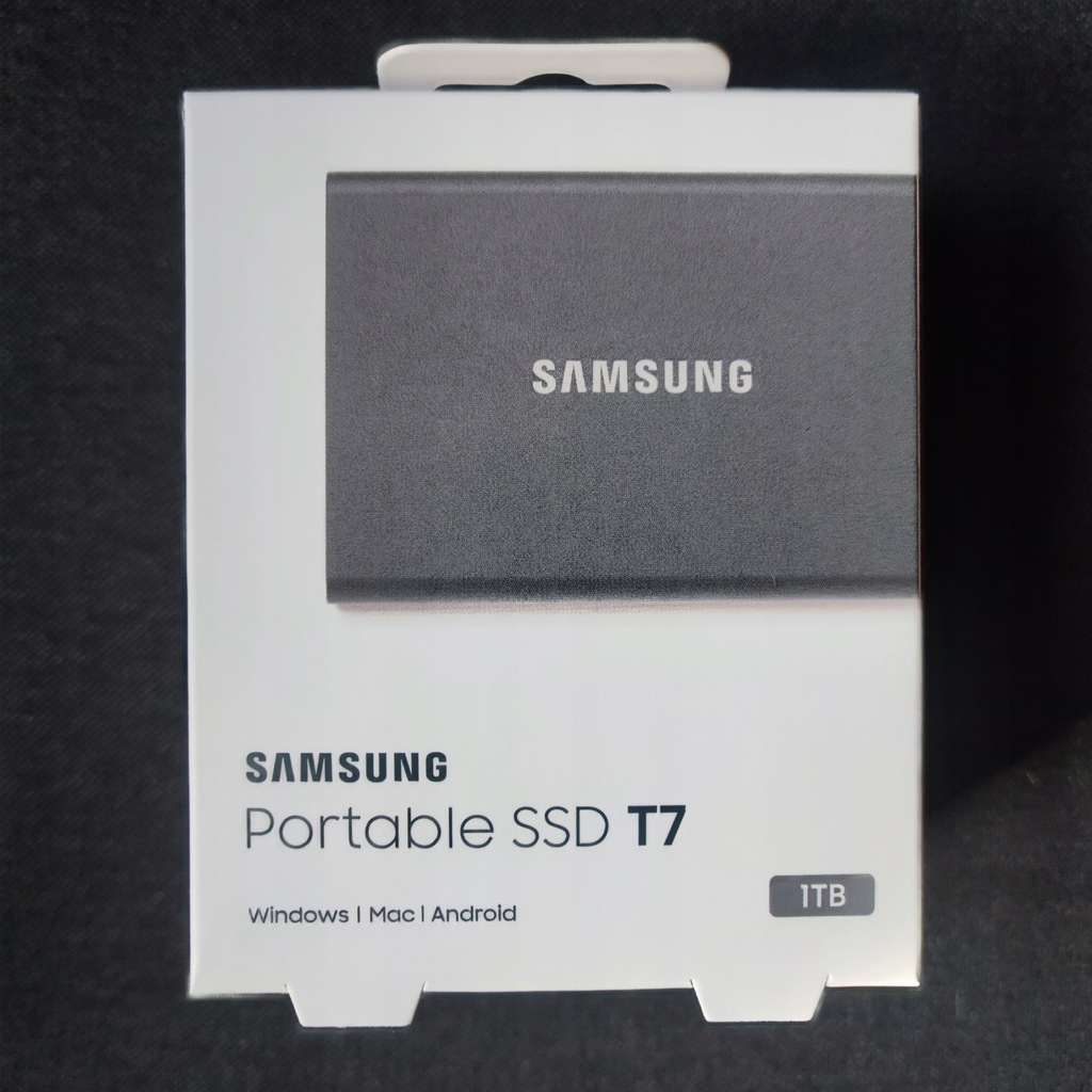 Dysk zewnętrzny SSD Samsung T7 1TB - 13051886371 - oficjalne archiwum ...