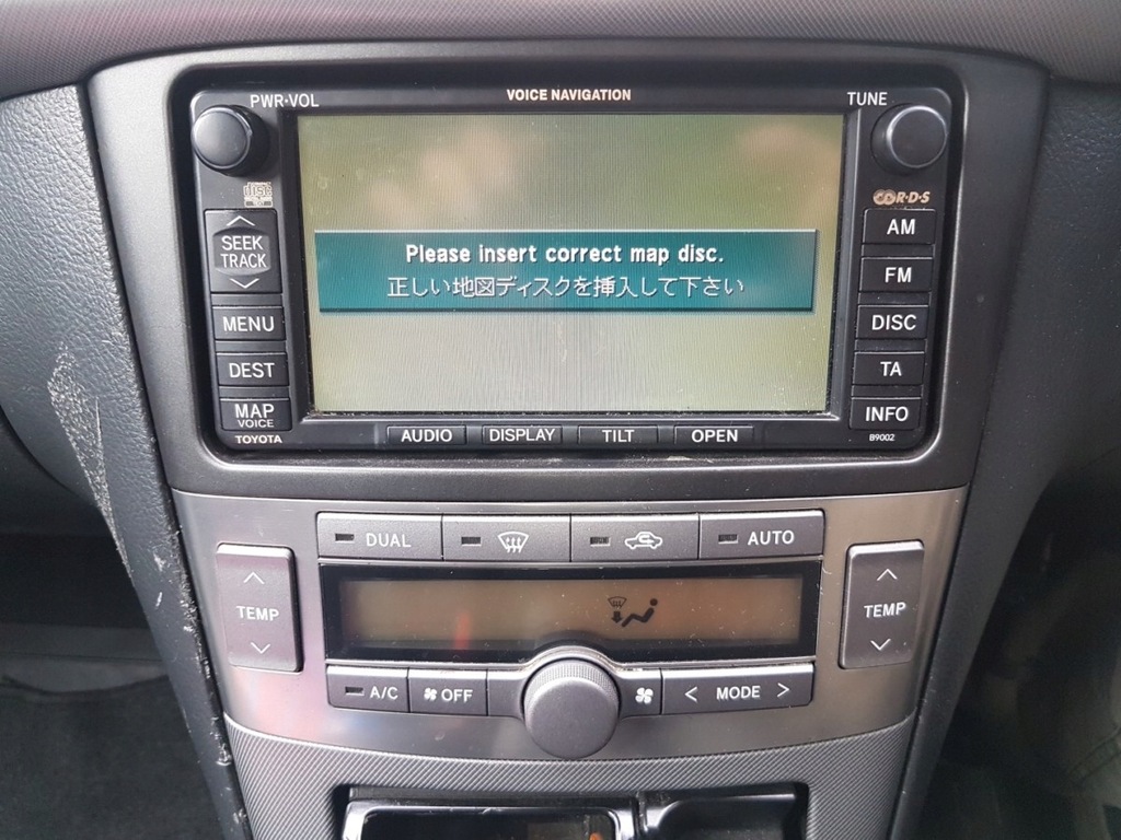 Radio Nawigacja B9002 Toyota AVENSIS T25 2008r