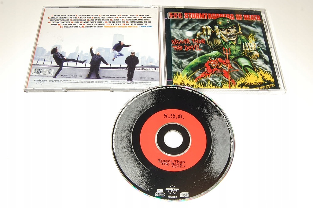 S.O.D. Bigger Than The Devil (CDALBUM) 11800856243 oficjalne archiwum Allegro