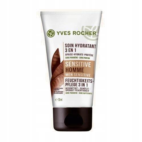 Yves Rocher Krem 3w1 do skóry wrażliwej Homme