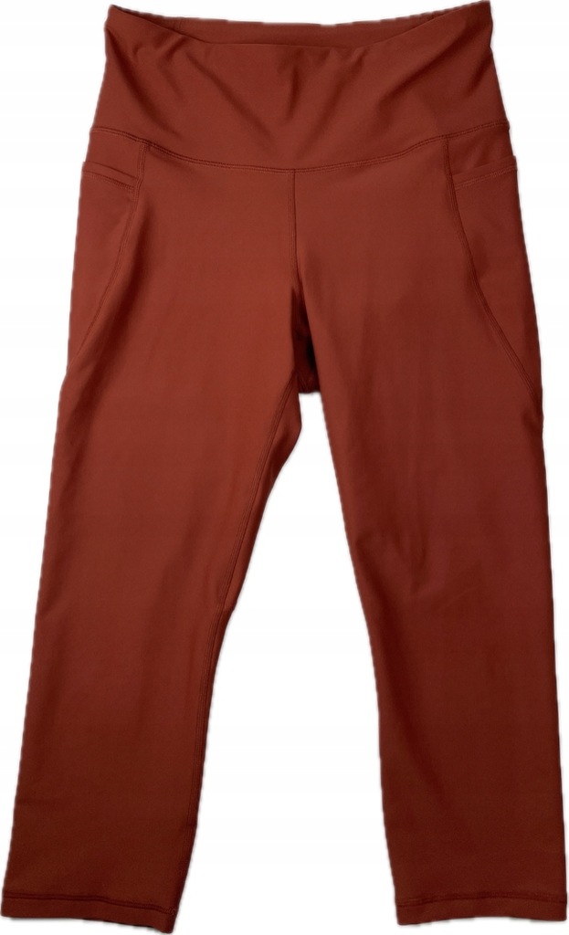 Leginsy sportowe ceglane 3/4 wysoki stan OLD NAVY ACTIVE powersoft r. L