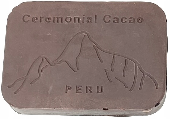 Kakao Ceremonialne z PERU BIO RAW blok 100 g