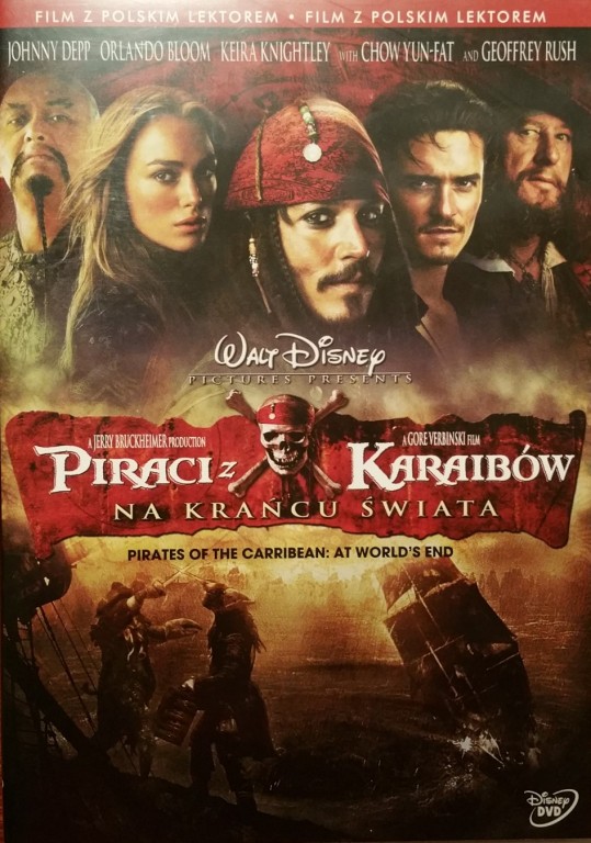 DVD "Piraci z Karaibów. Na krańcu świata"